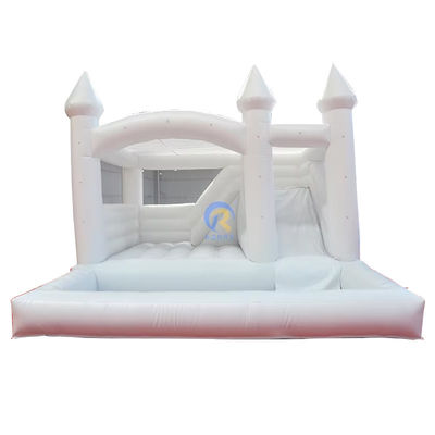 Χαρακτηριστικά PORTABLE Inflatable Combo Castle Slide για το γαμήλιο πάρτι και τον νυχτοφύλακα