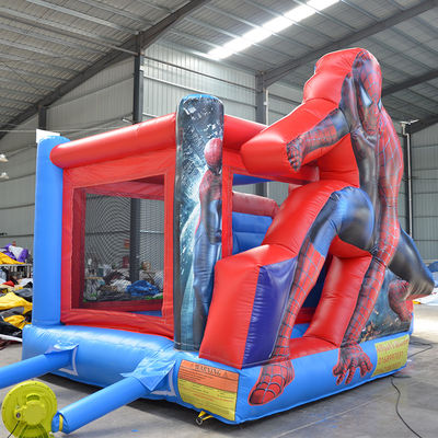 14 Χρόνια πάνω Εποχιακό φάσμα Εμπορικό PVC Spiderman Πυροβόλο Σπίτι με διαδρόμιο