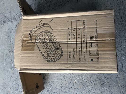 Φορητό μπλε φουσκωτό κάστρο νερού / ξηρού διαδρόμου με φουσκωτή και αποπληθωτή