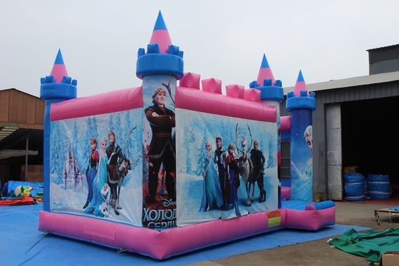 Εποχιακή περιοχή 14 ετών μέχρι το κάστρο Bounce Pink House Jumping Bouncy Castle για ενοικίαση πάρτι