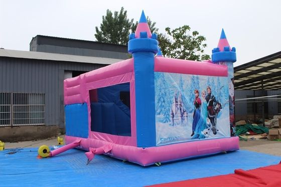 Εποχιακή περιοχή 14 ετών μέχρι το κάστρο Bounce Pink House Jumping Bouncy Castle για ενοικίαση πάρτι