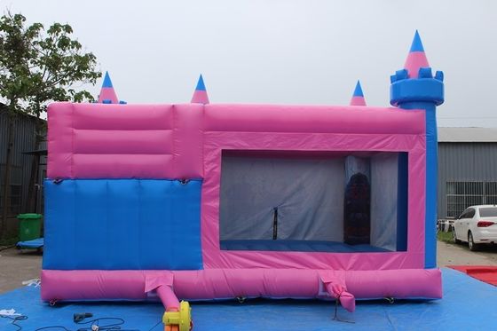 Εποχιακή περιοχή 14 ετών μέχρι το κάστρο Bounce Pink House Jumping Bouncy Castle για ενοικίαση πάρτι