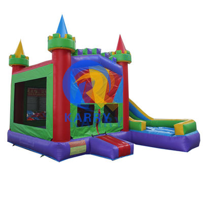 Διασκέδαση Bouncer Jumper Combo Moonwalk PVC φουσκωτός Bouncer με υδατικό διαδρόμιο