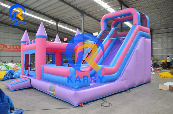 Οικιακό Unisex πολύχρωμο Bouncy Castle Οίκος και υδρόρρευση Πάρτι ενοικίαση με αναπνευστήρα