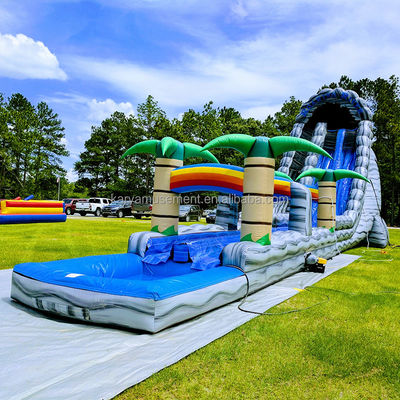 Οικιακό Unisex πολύχρωμο Bouncy Castle Οίκος και υδρόρρευση Πάρτι ενοικίαση με αναπνευστήρα