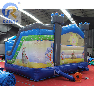 PVC Παιδιά φουσκωτό Unicorn Bouncer Εμπορικό Unicorn Κάστρο με συμπεριλαμβανόμενο φουσκωτή