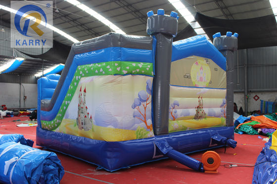 PVC Παιδιά φουσκωτό Unicorn Bouncer Εμπορικό Unicorn Κάστρο με συμπεριλαμβανόμενο φουσκωτή