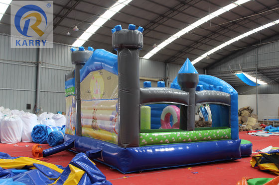 PVC Παιδιά φουσκωτό Unicorn Bouncer Εμπορικό Unicorn Κάστρο με συμπεριλαμβανόμενο φουσκωτή
