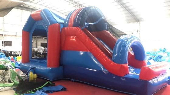 4*7*3.5m ή προσαρμοσμένο μέγεθος Spider Man φουσκωτό Jumping Castle Slide Combo για πάρτι