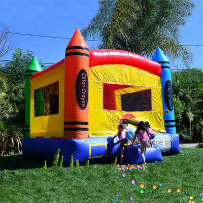 Φορητό φουσκωτό Moonwalk Bounce House με πιστοποιητικό EN71/CE/Lead