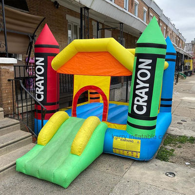 Φορητό φουσκωτό Moonwalk Bounce House με πιστοποιητικό EN71/CE/Lead