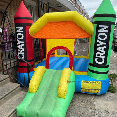 Φορητό φουσκωτό Moonwalk Bounce House με πιστοποιητικό EN71/CE/Lead