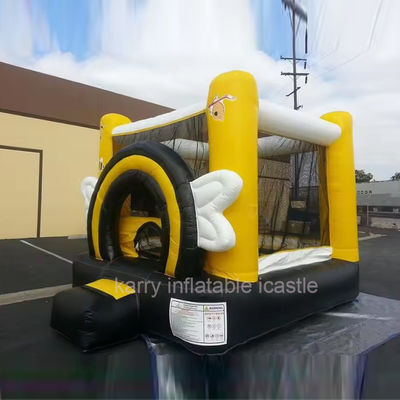Ανατινάξτε το Bumble Bee Bounce House Προσαρμοσμένο μέγεθος Εμπορικό φουσκωτό Bouncy House