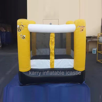 Ανατινάξτε το Bumble Bee Bounce House Προσαρμοσμένο μέγεθος Εμπορικό φουσκωτό Bouncy House