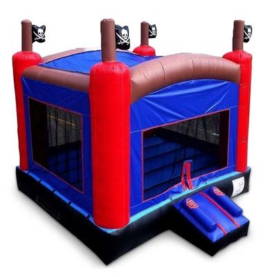 Περιβαλλοντικό Unisex Pirate Bouncy Castle με φουσκωτό τραμπολίνο και υπαίθρια παιχνίδια