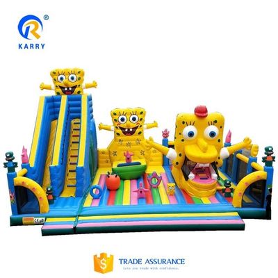 2024 Πνευματικά κάστρα για παιδιά Combo Castle Slide στο πάρκο διασκέδασης με Air Express
