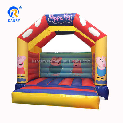 EN71/EN14960/CE Παιδικά πιστοποιημένα Air Bounce House Jumping Castle με προσαρμογή