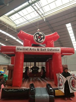 KR-BH610 Χαρακτηριστικά PORTABLE Yard Commercial Inflatable Bouncer PVC