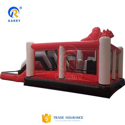 KR-BH610 Σούπερ ήρωας 3D Spiderman Παιδιά φουσκωτός μπάτσας πηδώντας κάστρο