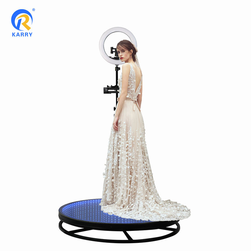 360 βίντεο φωτογραφική θάλασσα αυτόματη με Led Magic Mirror Ipad για δημοφιλές γάμο ζωντανή εκδήλωση