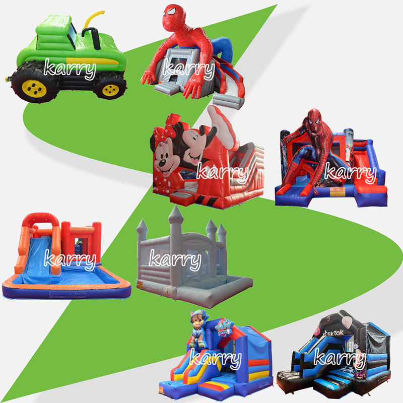 Παιδικά πάρτι φουσκωτό Bouncer Castle Slide Combo Chateau Φουσκωτό προσαρμοσμένο χρώμα