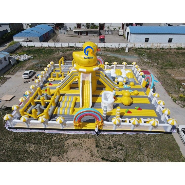 PVC Tarpaulin Custom Το μεγαλύτερο φουσκωτό θεματικό πάρκο του κόσμου για παιδιά Unisex