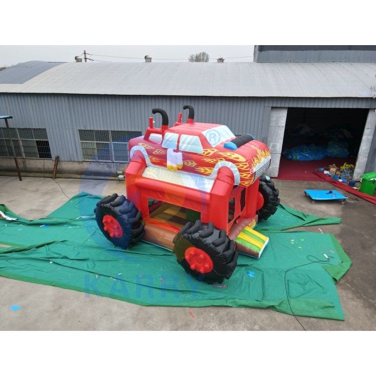 0.55mm PVC φουσκωτό Slide Jumping Toy Στυλ για εξωτερικό κάστρο Παιχνίδι στο πάρκο διασκέδασης