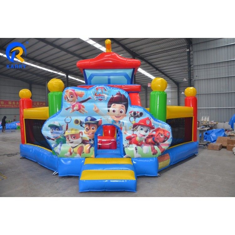 CH Πάρτι Τζάμπερς φουσκωτό Bounce House Bouncer με διαφάνεια και μπάλα πισίνα προσαρμοσμένο μέγεθος