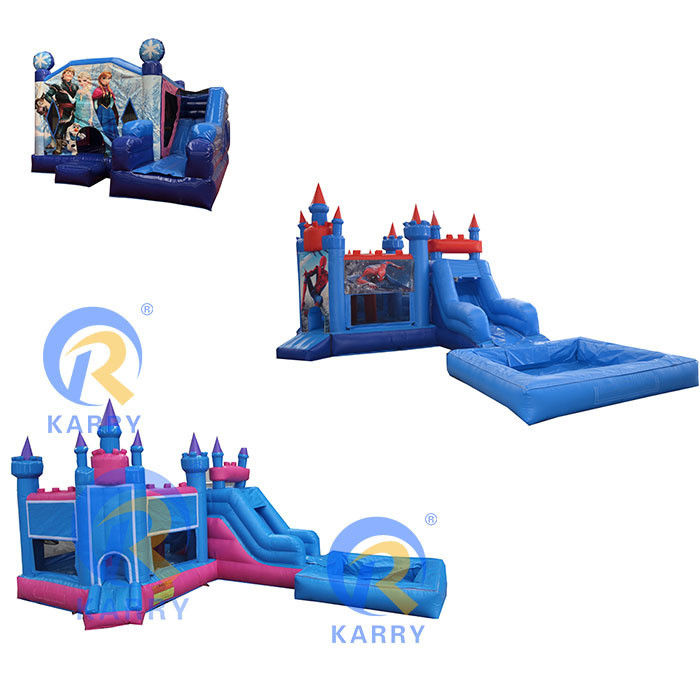 Κάστρο Slide Combo Inflatable Bouncy Castle για παιδιά και ενήλικες