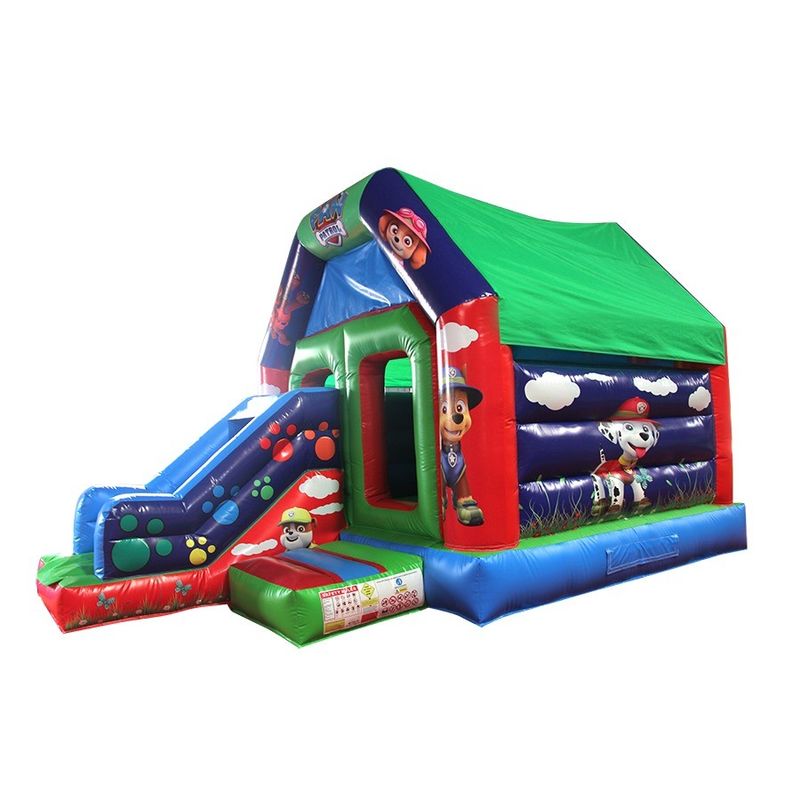 Διασκέδαση Bouncy Castle Slide Combo Κατασκευασμένο από 0,55mm PVC Tarpaulin και εμπορική ποιότητα