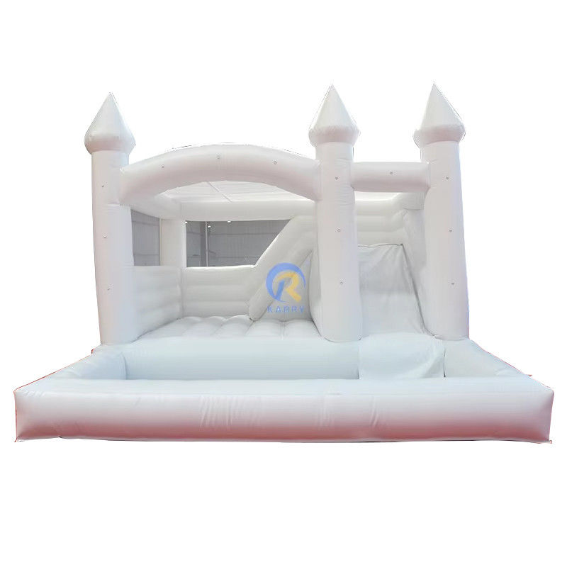 Χαρακτηριστικά PORTABLE Inflatable Combo Castle Slide για το γαμήλιο πάρτι και τον νυχτοφύλακα
