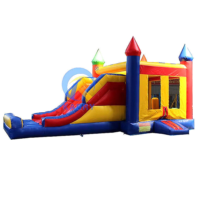 Προσαρμοσμένο Moonwalk χρώμα φουσκωτό Bouncer Slide Jumping Κάστρο για ενοικίαση πάρτι