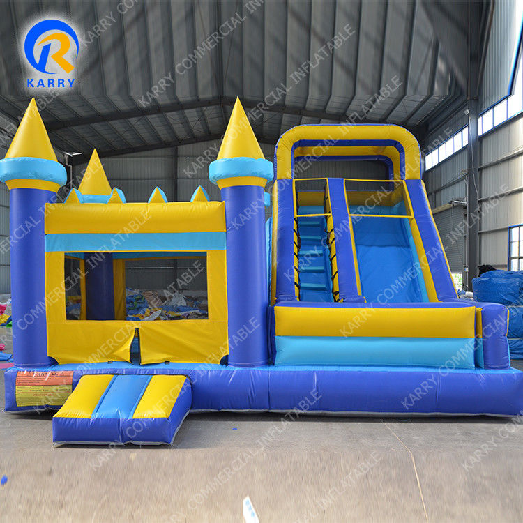 Προσαρμοσμένο μέγεθος υγρό ξηρό bouncer slide combo φουσκωτό bouncy moonwalk άλμα κάστρο